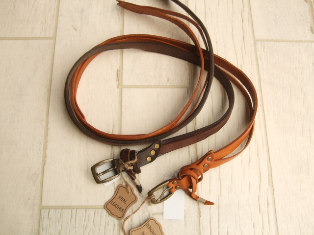 リプロダクション レザーベルト